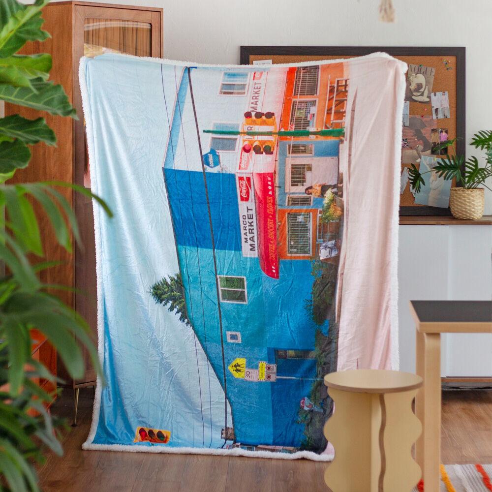 MARKET 극세사 양털 블랭킷 2TYPE