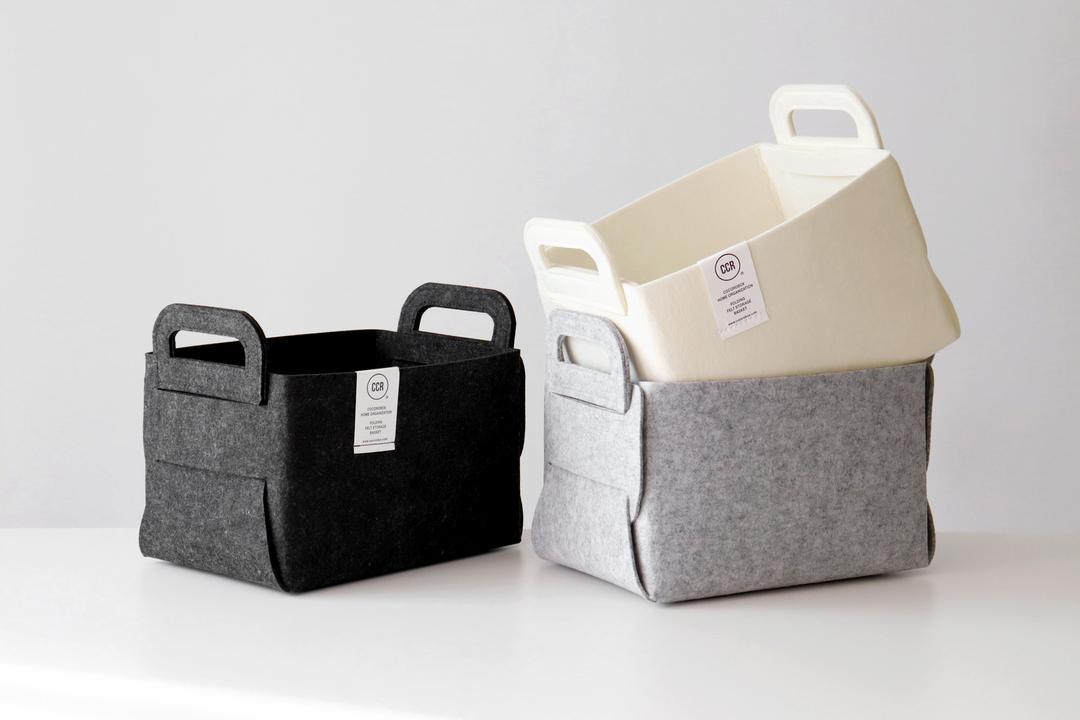 펠트 수납정리함M 4color