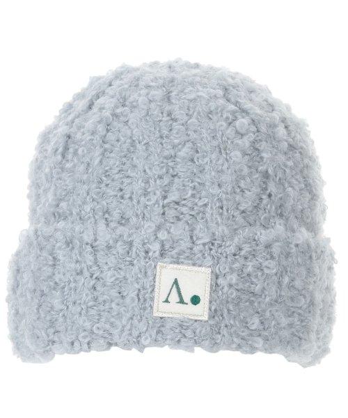 소프트 뽀글이 비니 스카이블루