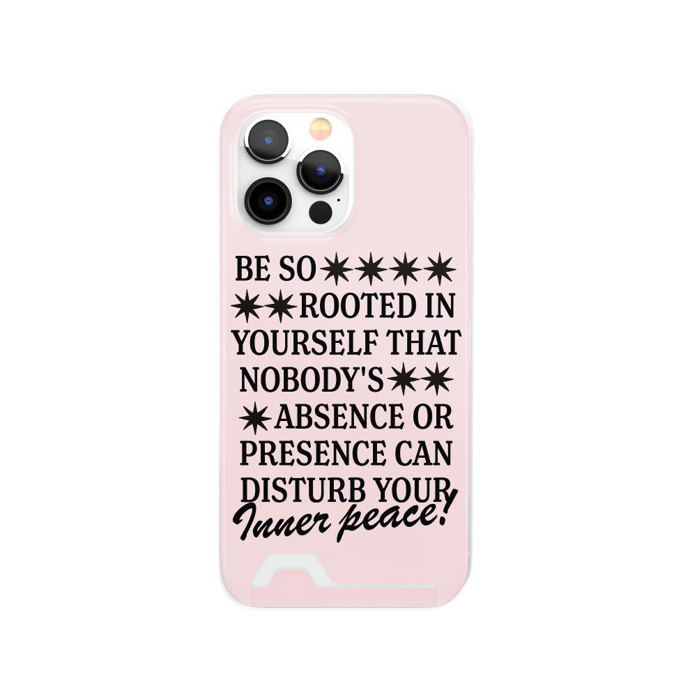 [띵크오브띵스]Inner Peace Card Hard Phone Case
