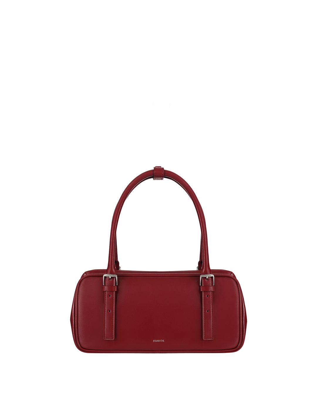 Square Bowling Bag · 스퀘어 볼링백 / 레드 와인
