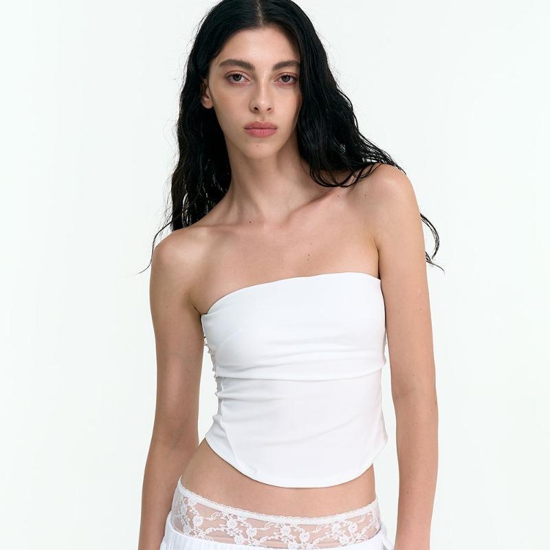 CONTOUR TUBE TOP (WHITE)