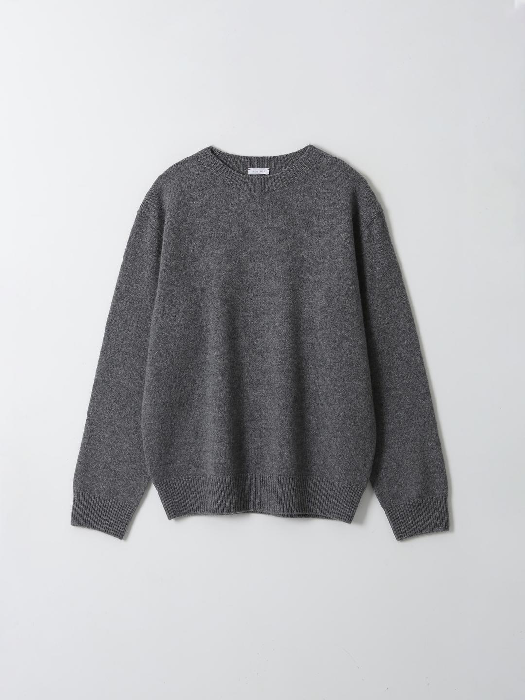 Yak Wool Crewneck Knit (Grey)
