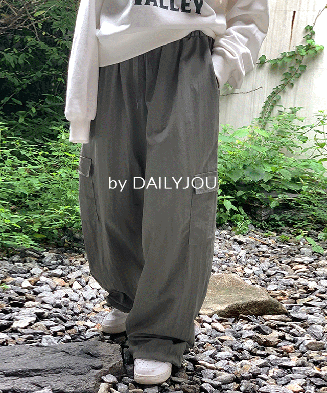[MADE] 포아 카고 스트링 팬츠(공용) - 6 color