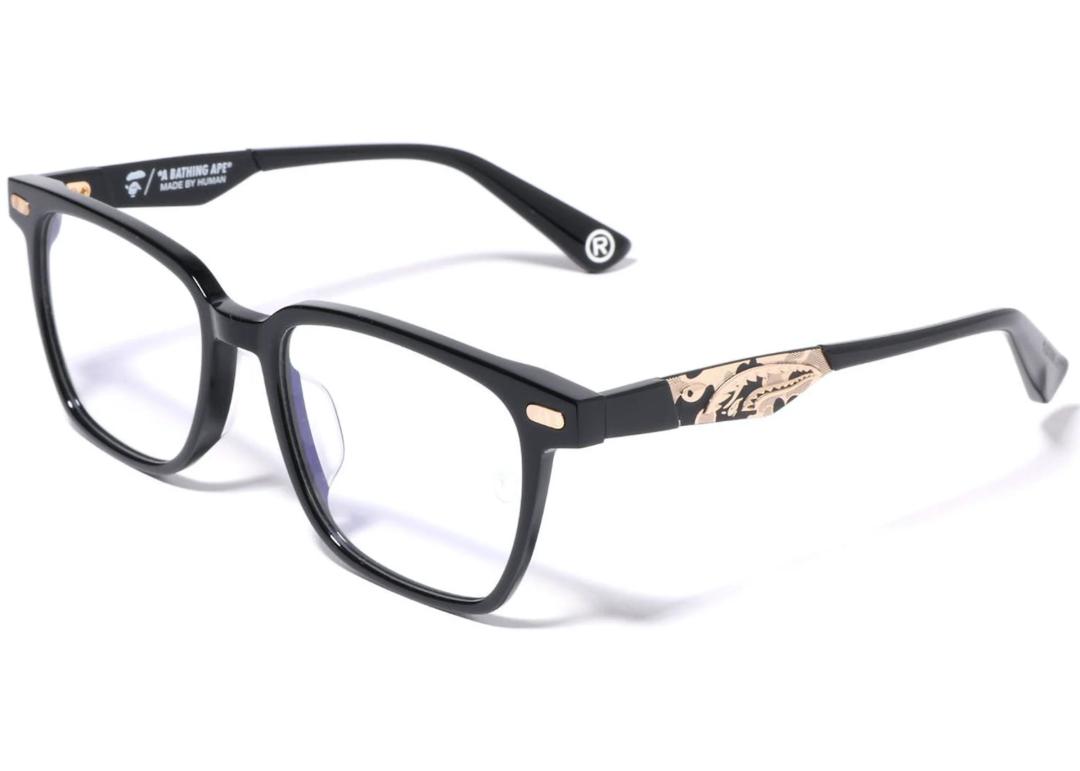 BAPE 1 Shark Optical Frame Black