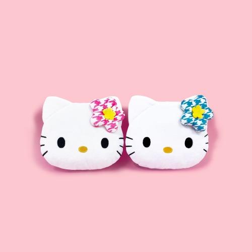 헬로키티 체크플라워 카드지갑 2종