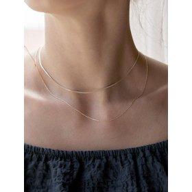 [로아주]snake chain layered 목걸이