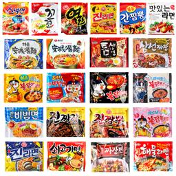 라면골라담기 짜파게티 틈새라면 안성탕면 열라면 간짬뽕 배홍동 진 팔도비빔면불닭짬뽕 꼬간초