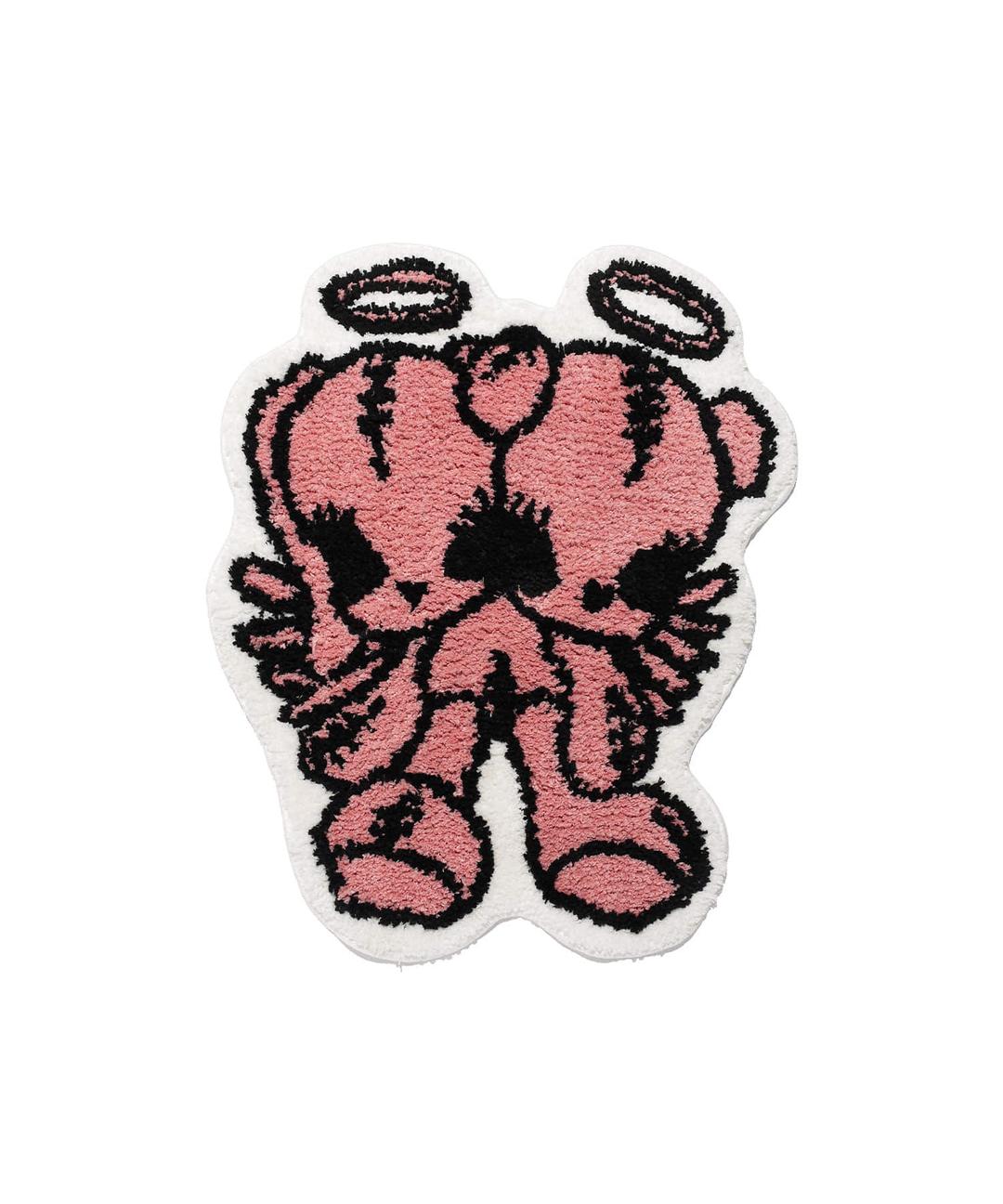 cotton doll angel rug mat[pink]