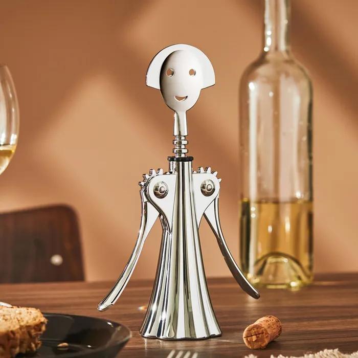 알레시 안나G 와인오프너 실버 / AM01 Z