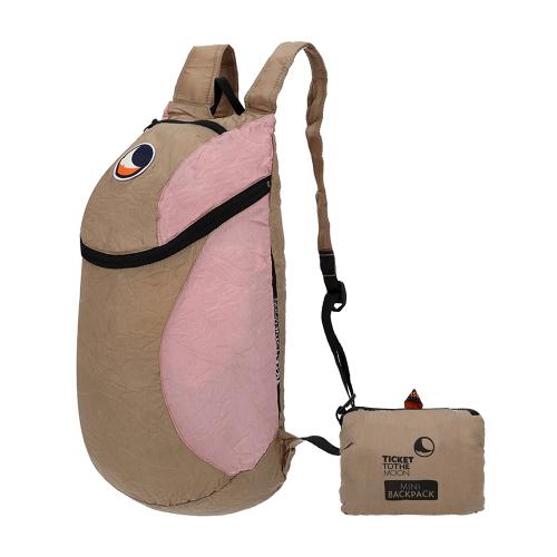 미니 백팩 15L 아이스 브라운 피치