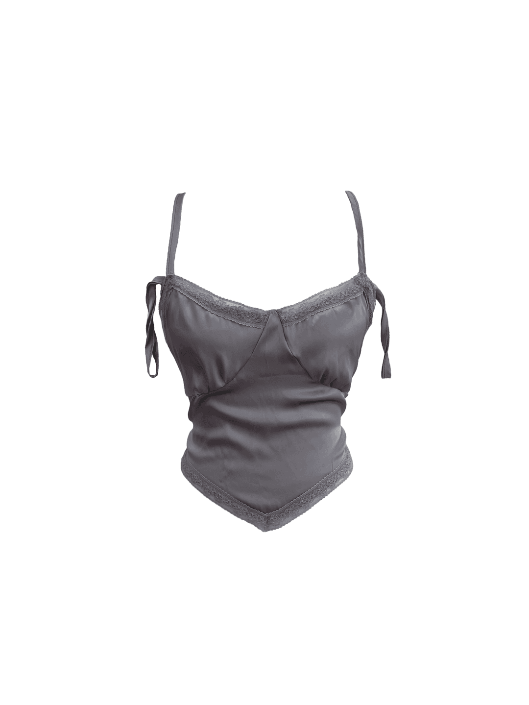 [only suzen] Aurora Satin Corset Top (silver) ※pre-order 9월말 순차출고