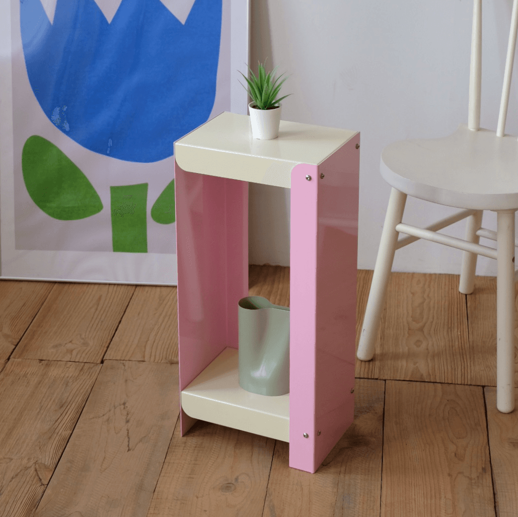 [LIMITED] A LONG SHELF MILK PINK