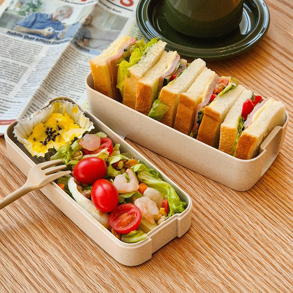 니드코 에코 슬림 도시락통 수저세트 밀프랩 전자레인지 샐러드 직장인 점심 다이어트