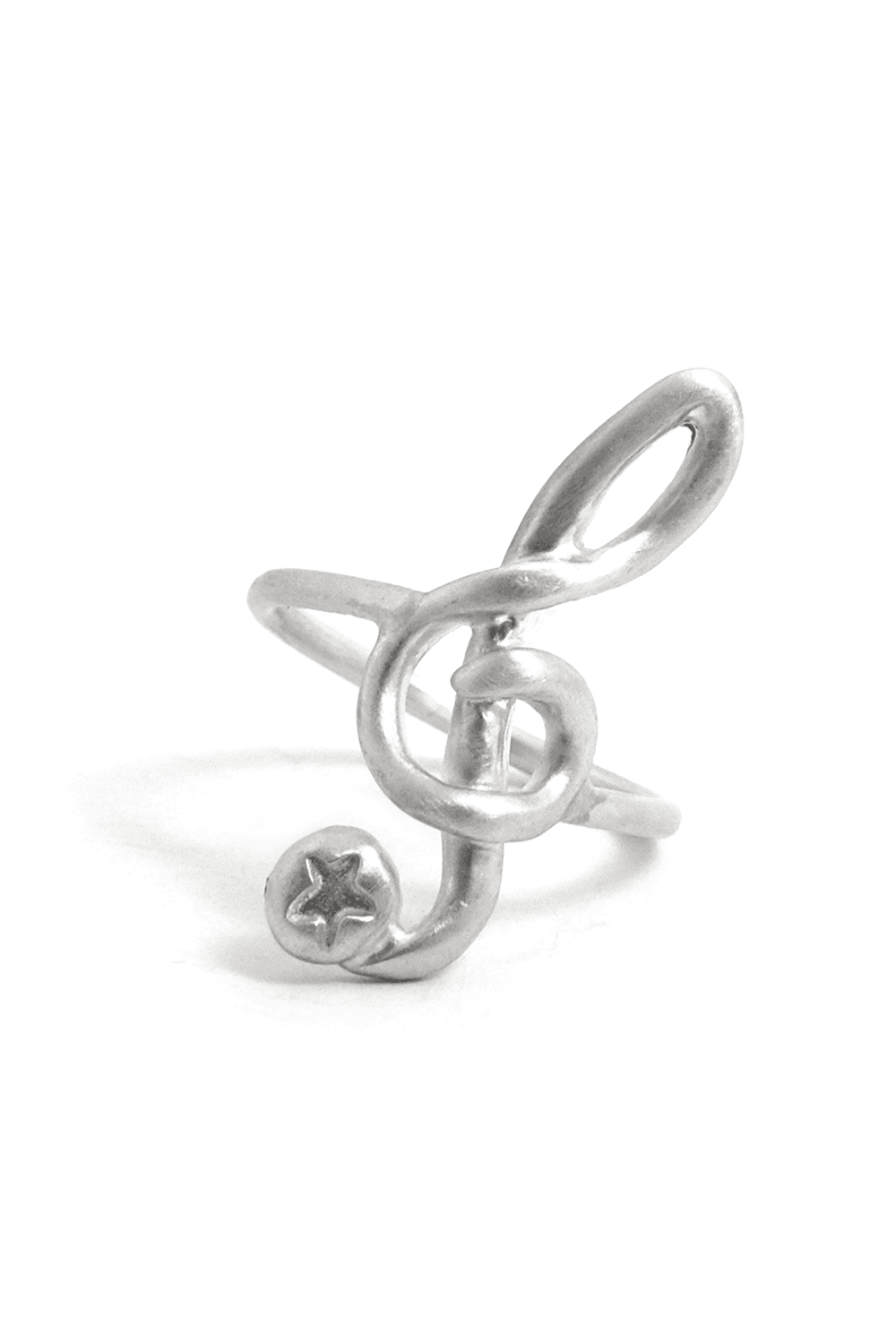 Star Clef ring