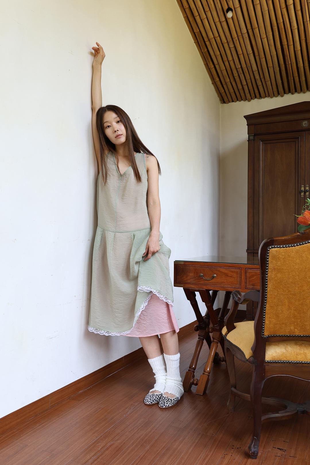 SoBin X PoF Breeze Dress_Sage Mint