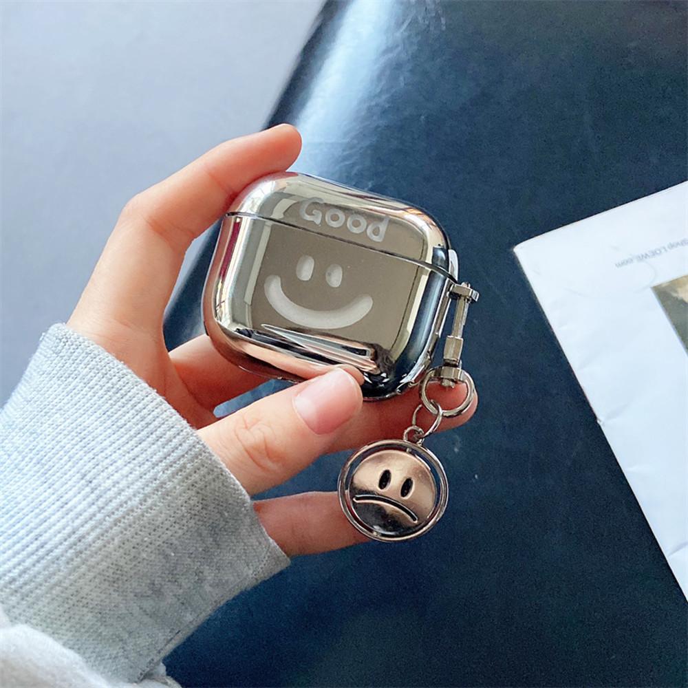 메탈 스마일 아이팟 에어팟 2세대 케이스