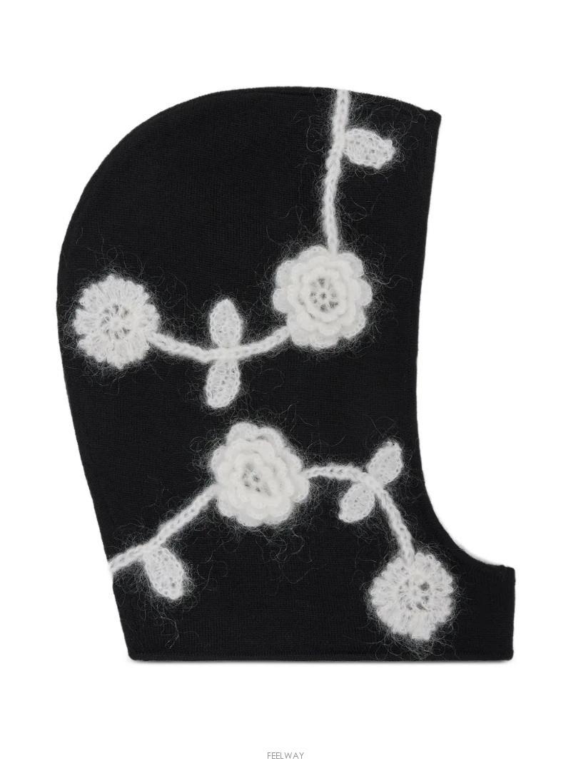 당일배송 가니 크로셰 디테일 바라클라바