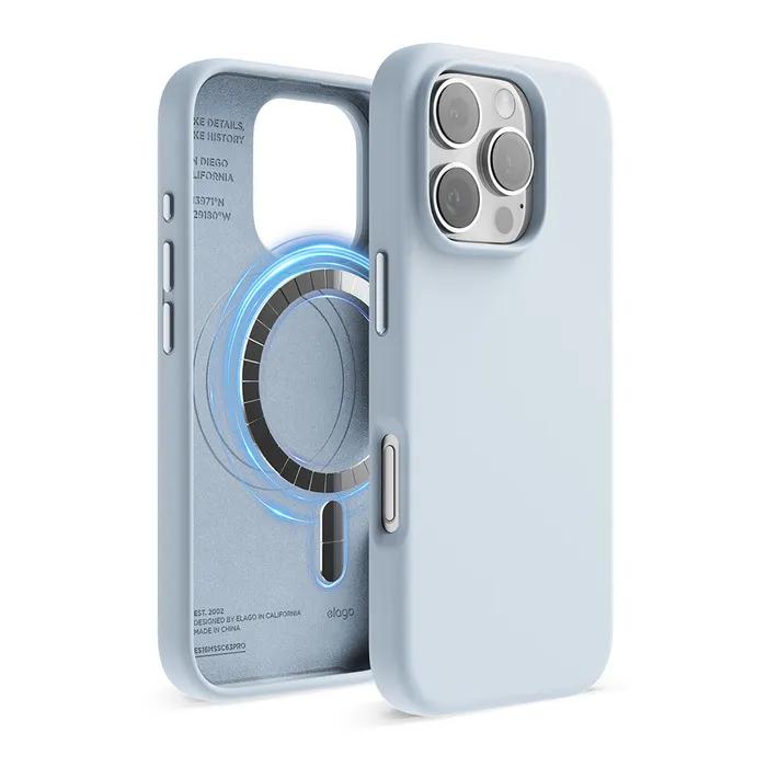 아이폰 16 플러스 프로 프로맥스 맥세이프 실리콘 케이스