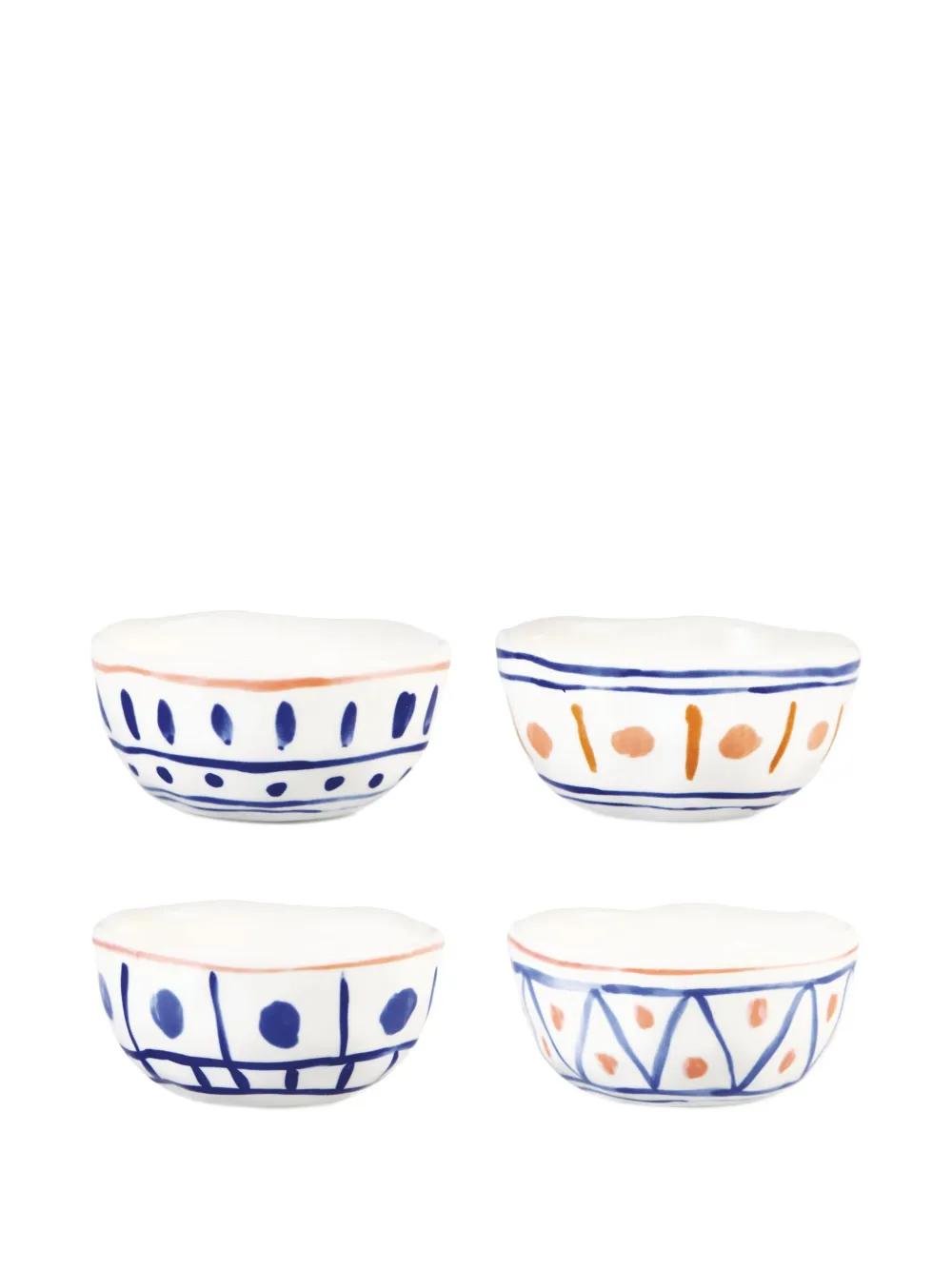 &k Amsterdam 레몬 모로칸 볼 세트 4p | 화이트 | FARFETCH KR