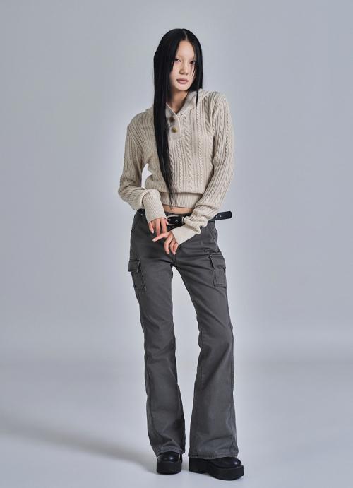 MINUTES CARGO PANTS / CHARCOAL