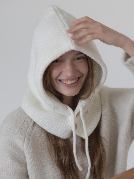 [6차 리오더] 울 버튼 니트 바라클라바 WBA303_4color