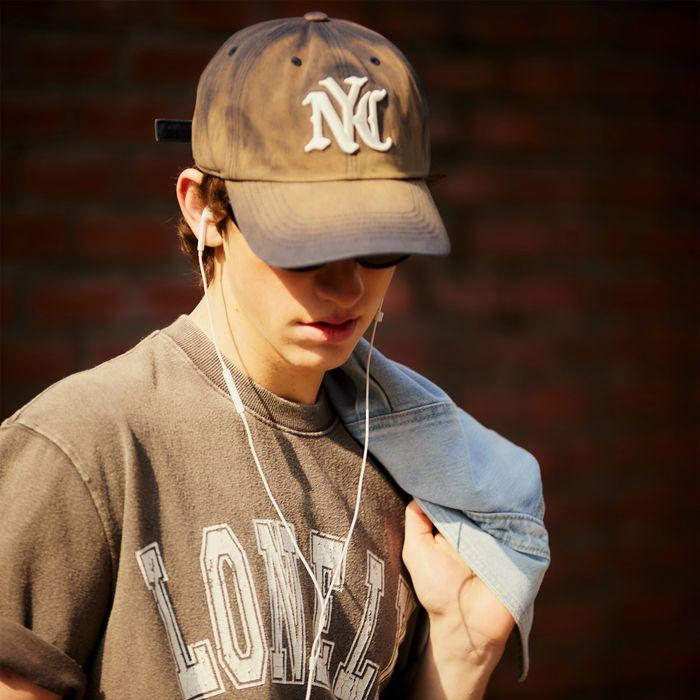 NYC SALT WASHING BALL CAP NAVY