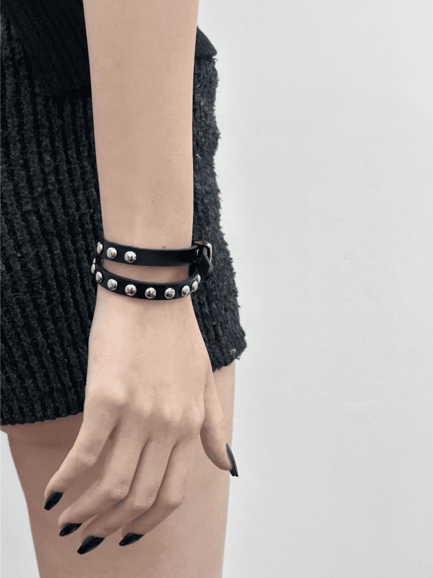 1970PUNK  BRACELET / CHOKER (2-WAY)