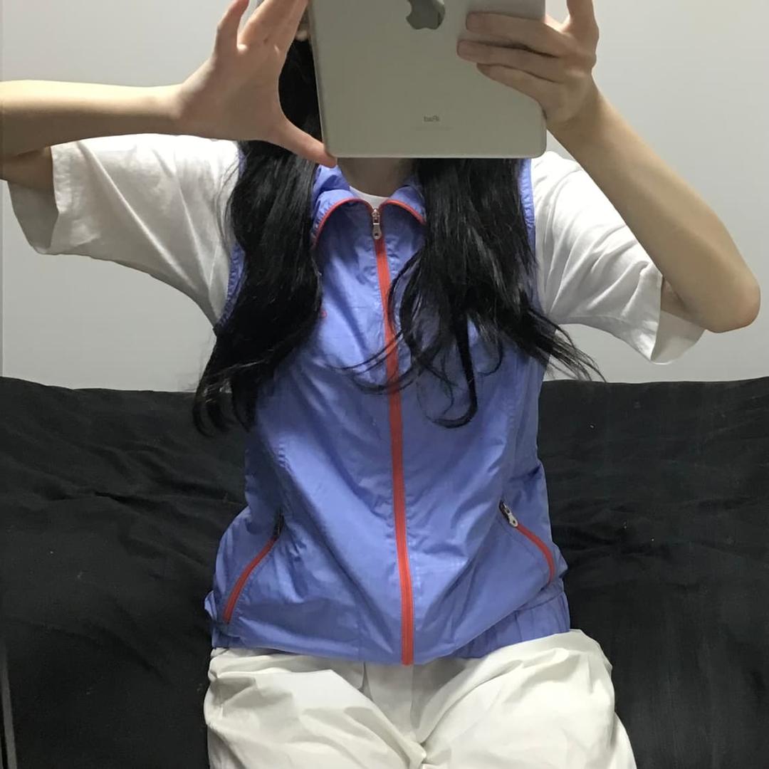 고프코어 올드스쿨 바람막이 베스트 | 후루츠패밀리