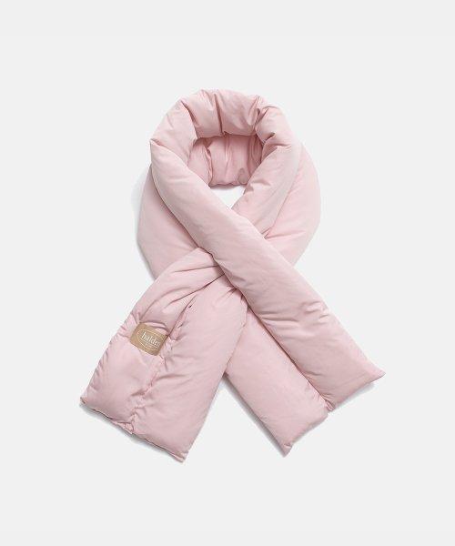 simple padding muffler (M019_light pink)