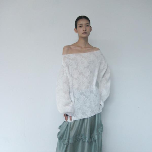 sheer volume skirt