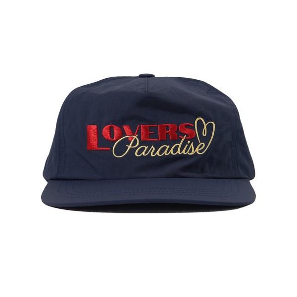 HS x SG Lovers Relaxed Fit 5panel Cap - Navy