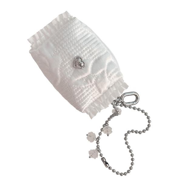 (atta) Candy Pouch Winter Rose White