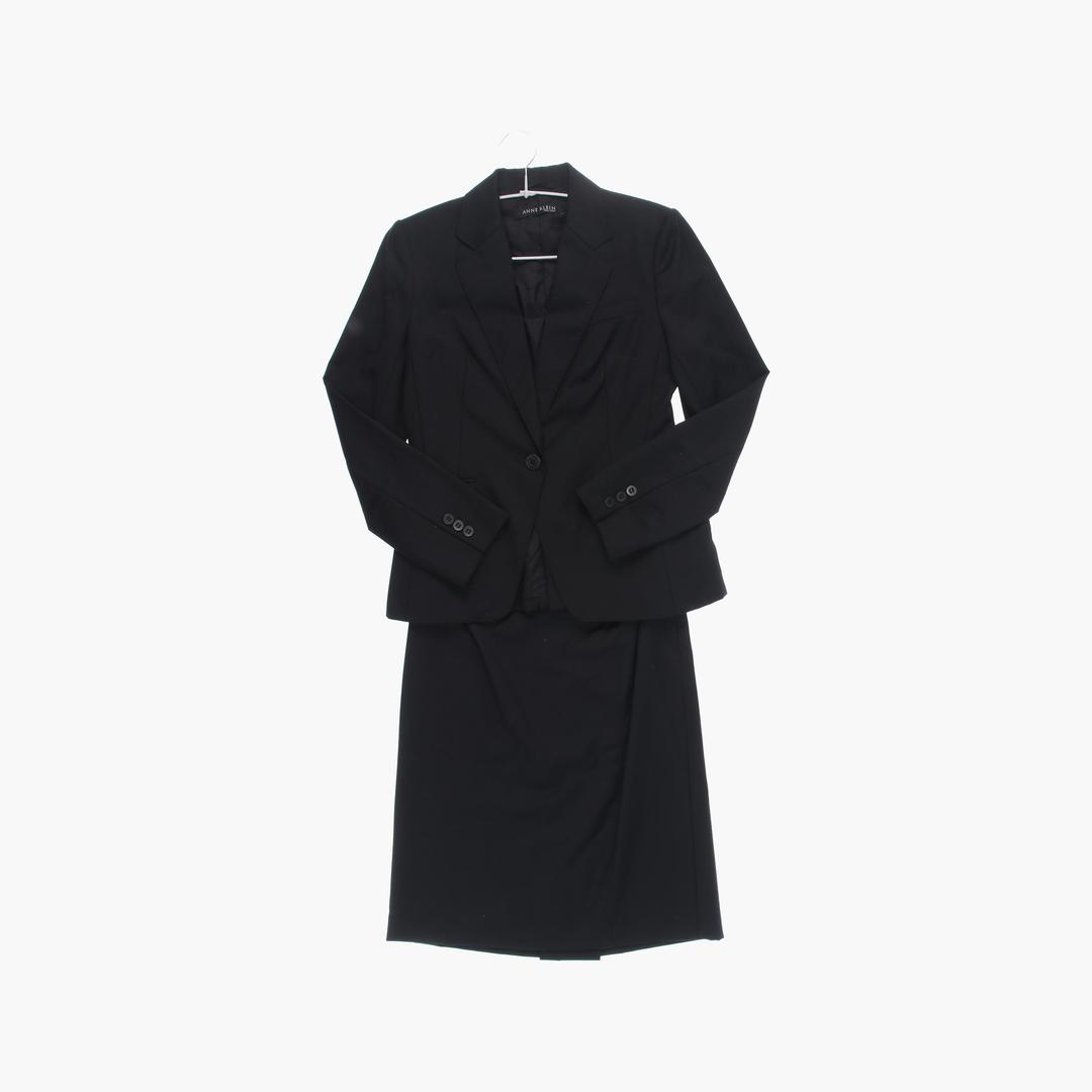 앤클라인 울 투피스 베이직 블레이저 여자 L