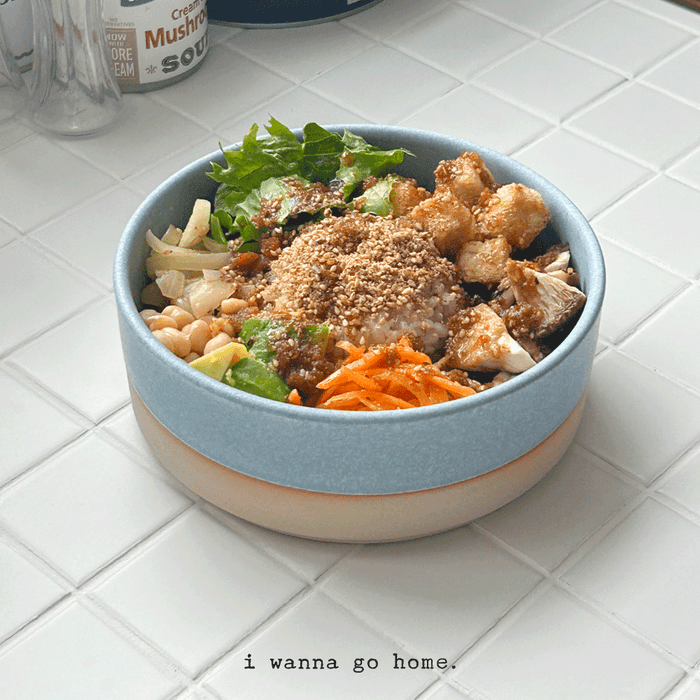 Tapas bowl (Half sky blue/2sizes)