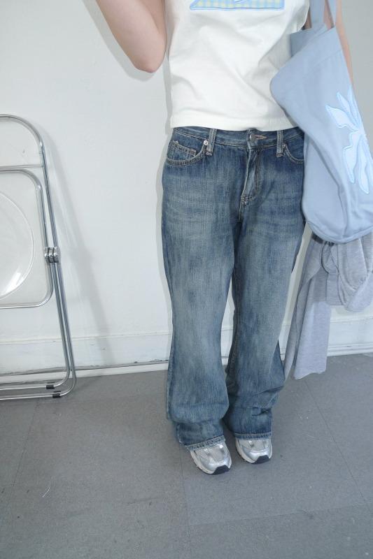 slub denim jeans