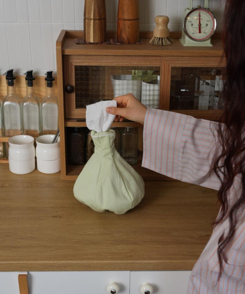 솔리드 호리휴지케이스 라이트그린