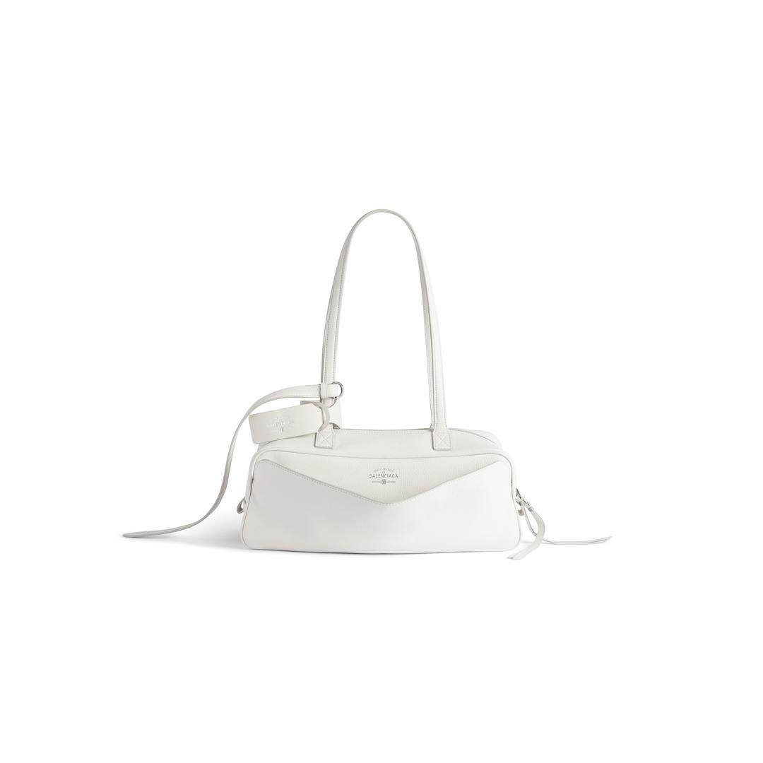 여성 캐리 볼링백 스몰 화이트