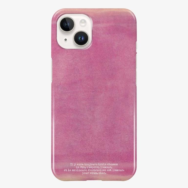 a pink wish case