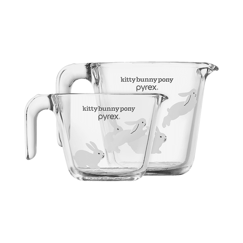 KBP X Pyrex Bouncing Bunnies Measuring Cup 바운싱 버니즈 계량컵