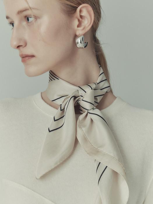 [단독]mild silk scarf (3color)