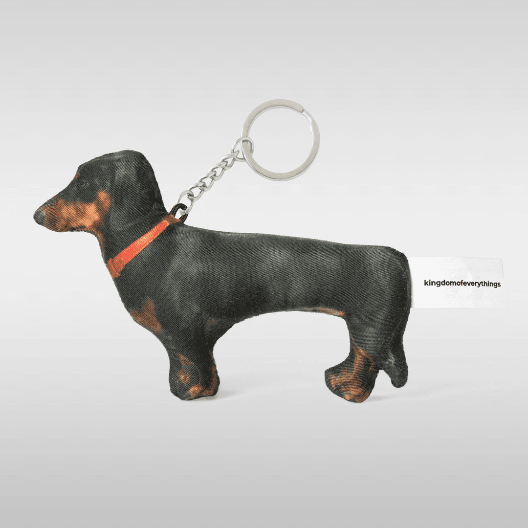 Plush keyring - Dachshund