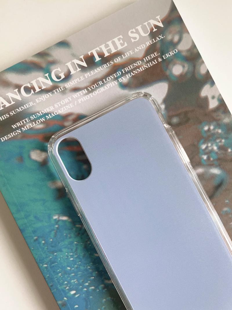 스터프 블루 젤하드 투명 케이스