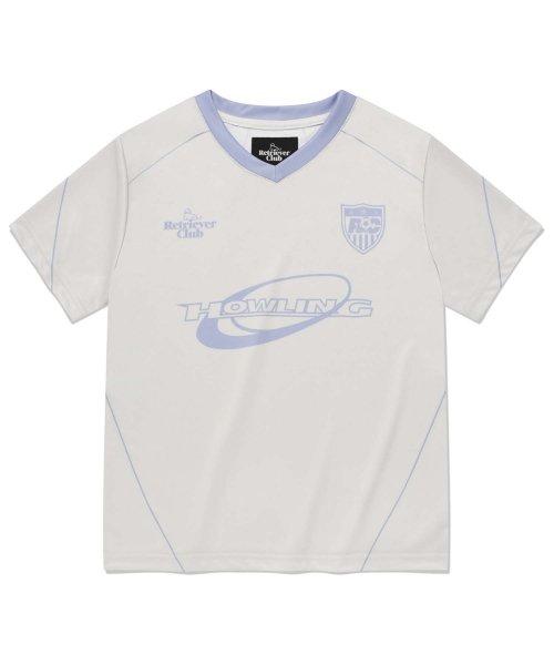 HOWLING SOCCER CROP JERSEY [IVORY]