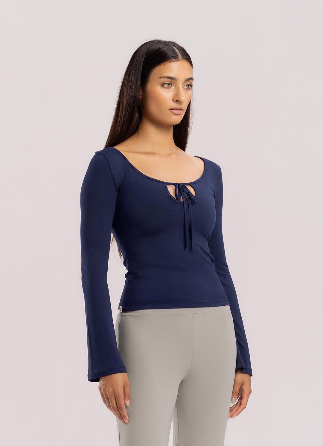 Bell long sleeve_Maritime Blue