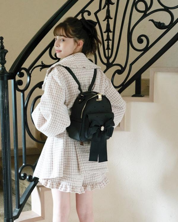 ロングリボンリュック