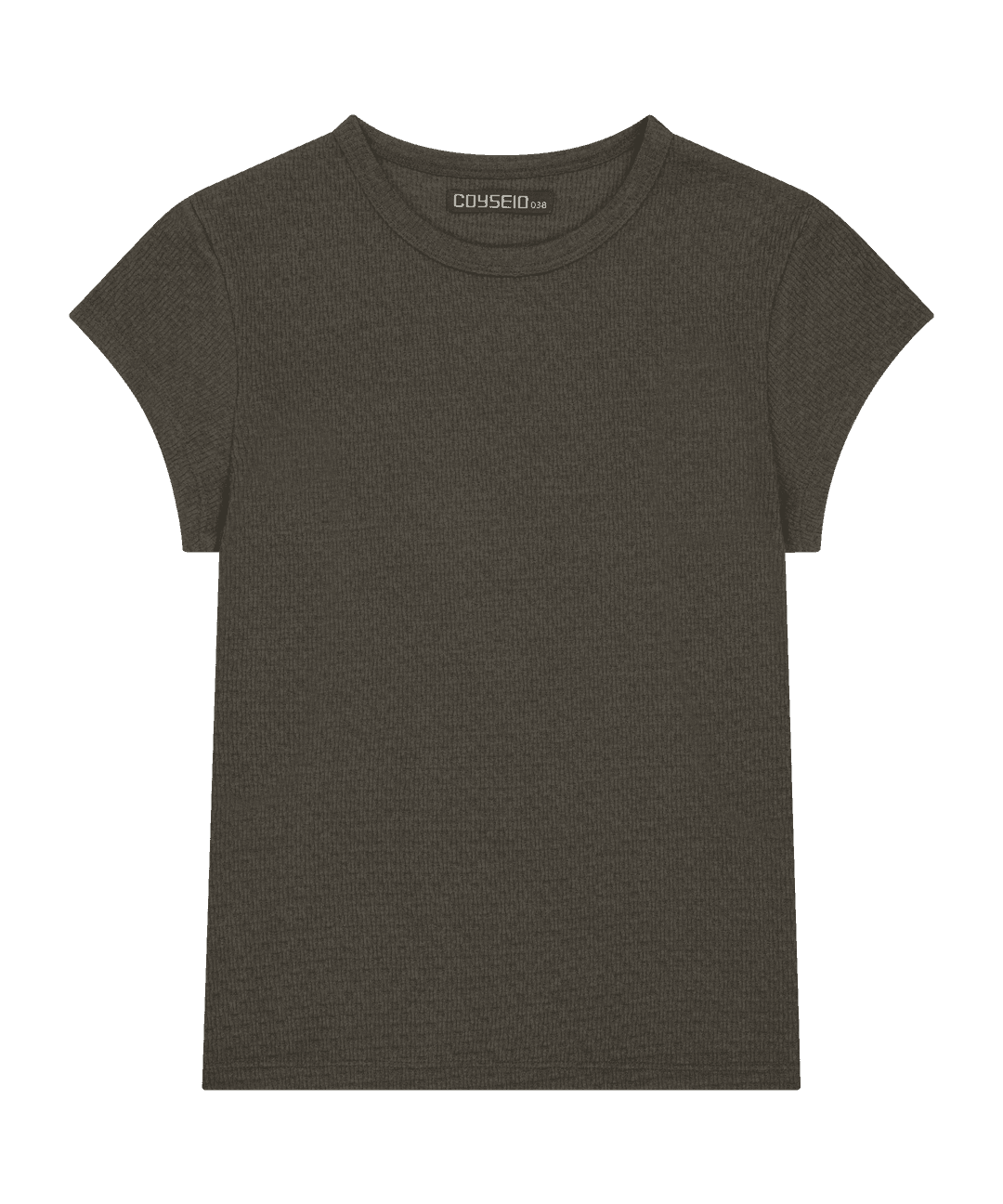038 PURE T-SHIRT CHARCOAL