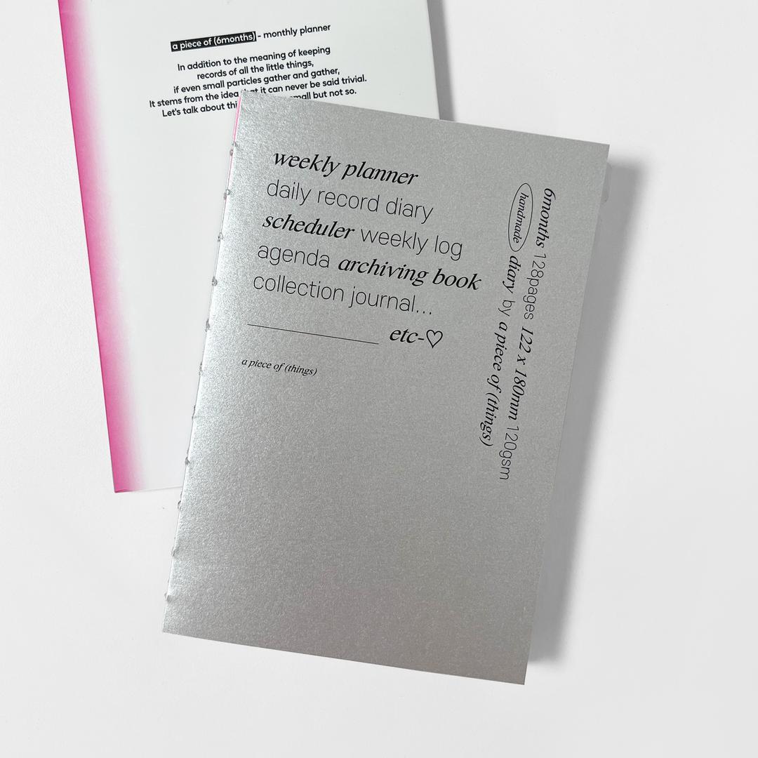 handmade silver book