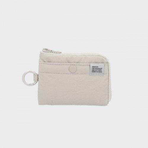 HALF ZIP WALLET 001 M Cream