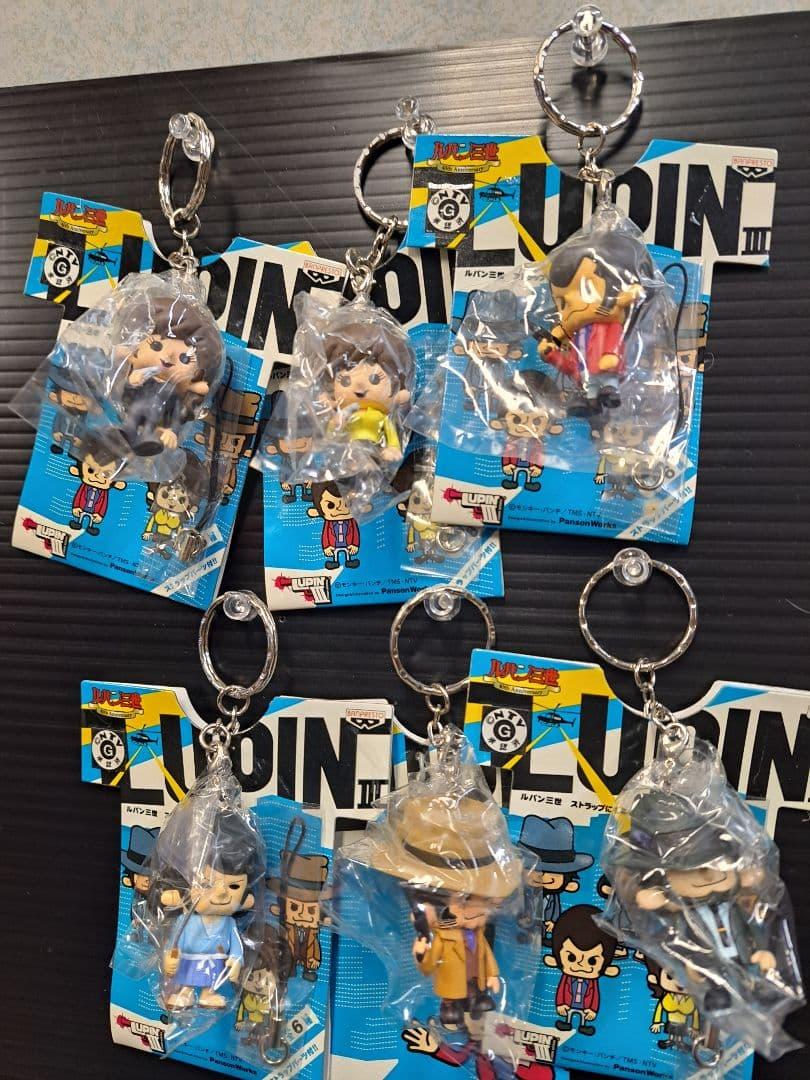 ルパン三世ストラップにもなるキーホルダー4